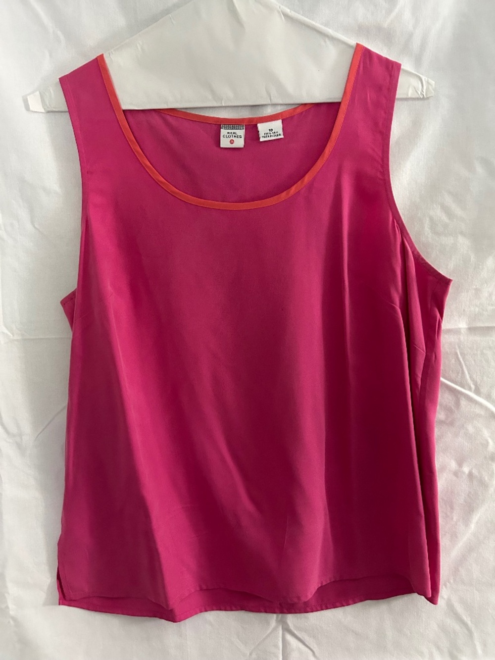 Real Clothes Silk Tank